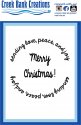 CBC Circle Stamp Merry Christmas