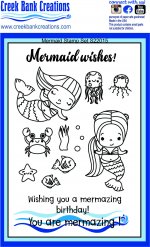 CBC 4x6 Mermaid Stamp