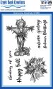 Creek Bank Creations Scarecrow Greetings Stamp 4