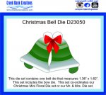 CBC Christmas Bell Die