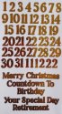 CBC Gold Number Stickers