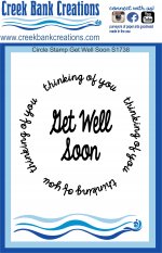 CBC Circle Stamp Get Well Soon