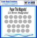 CBC Paper Thin Magnets Small 8mm