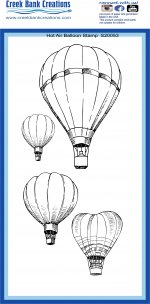 CBC Hot Air Balloon Stamp