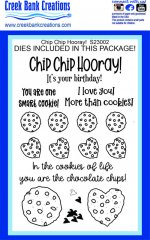 CBC Chip Chip Hooray Stamp and Die Set