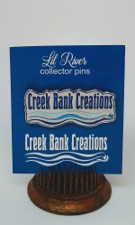 Creek Bank Creations Enamel Pin