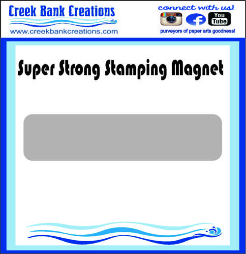 Arne peave Amerika Super Strong Bar Magnet Super Strong Bar Magnet, Stamping Magnet, MISTI,  [Super Strong Bar Magnet] - $7.99 : Creek Bank Creations, Inc. -